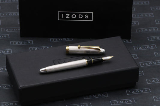 Pilot Custom 745 Sterling Silver Fountain Pen - FM Nib