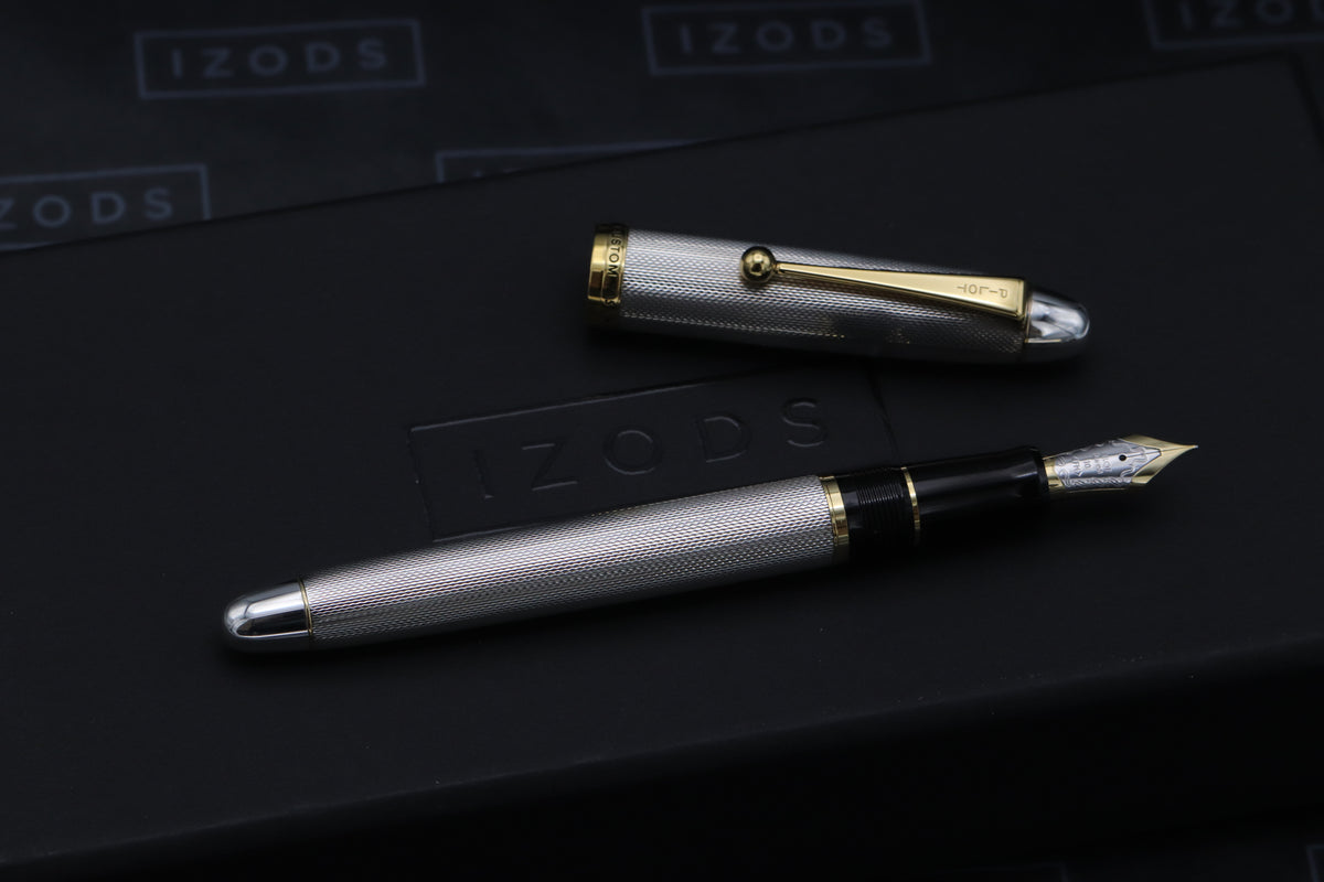 Pilot Custom 745 Sterling Silver Fountain Pen - FM Nib