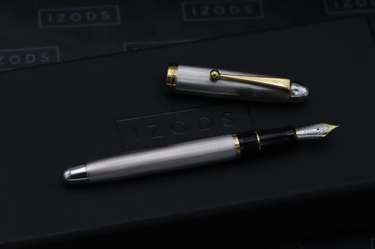 Pilot Custom 745 Sterling Silver Fountain Pen - FM Nib