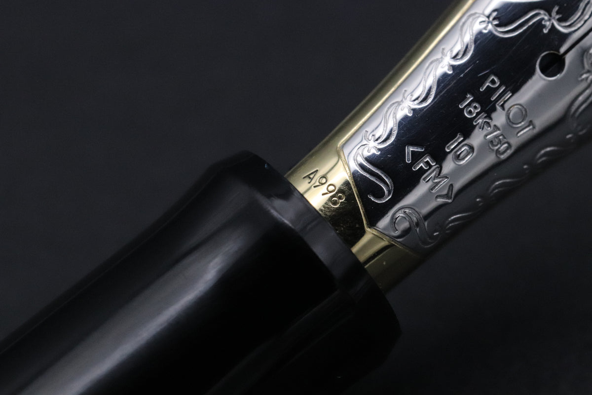 Pilot Custom 745 Sterling Silver Fountain Pen - FM Nib