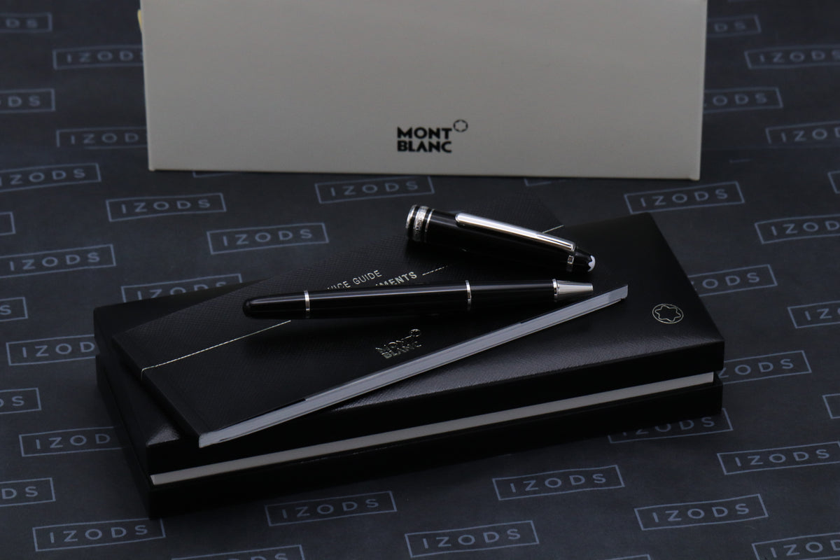 Montblanc Meisterstuck 163 Classique Platinum Coated Rollerball / Fineliner Pen