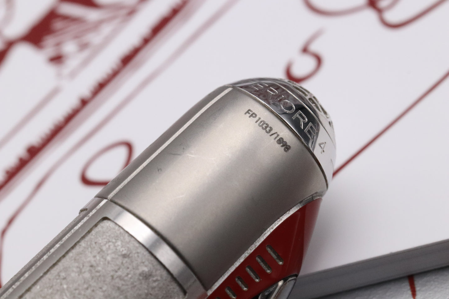 Montblanc Great Characters Enzo Ferrari LE1898 Fountain Pen