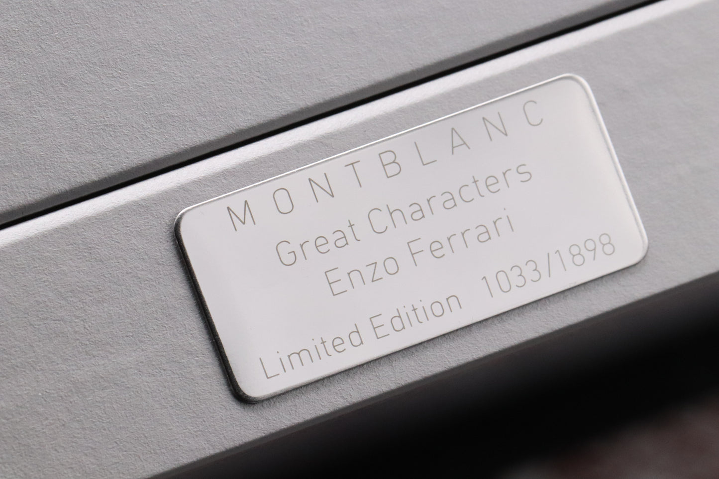 Montblanc Great Characters Enzo Ferrari LE1898 Fountain Pen