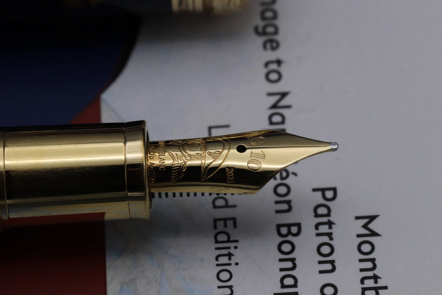 Montblanc Patron of Art 4810 Homage to Napoleon Bonaparte Fountain Pen