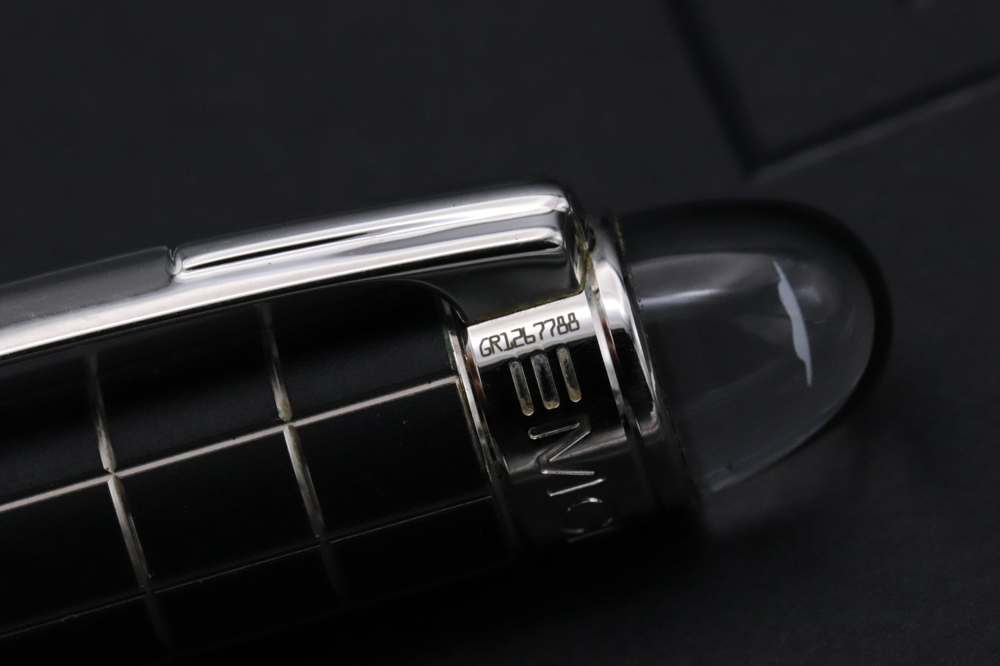 Montblanc Starwalker Rubber Platinum Ballpoint Pen