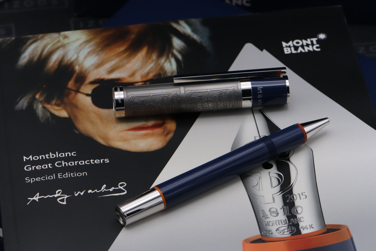 Montblanc Great Characters Andy Warhol Special Edition Rollerball Pen