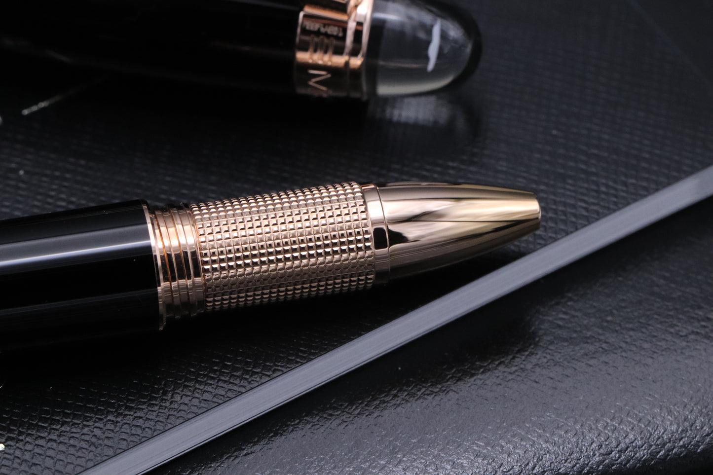 Montblanc Starwalker Red Gold Resin Rollerball / Fineliner Pen - UNUSED