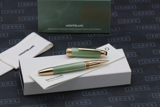 Montblanc LeGrand Celadon Degrade Solitaire Rollerball Pen