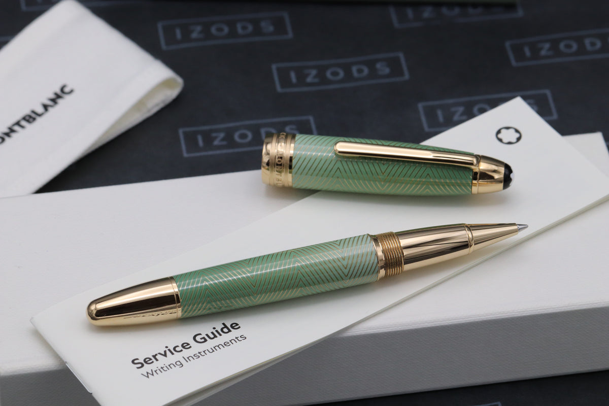 Montblanc LeGrand Celadon Degrade Solitaire Rollerball Pen