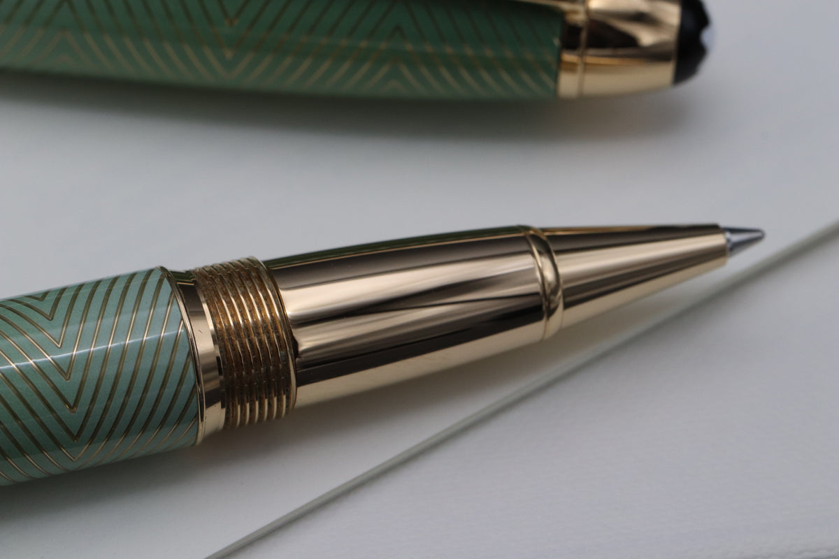 Montblanc LeGrand Celadon Degrade Solitaire Rollerball Pen