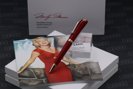 Montblanc Muses Marilyn Monroe Red Special Edition Ballpoint Pen