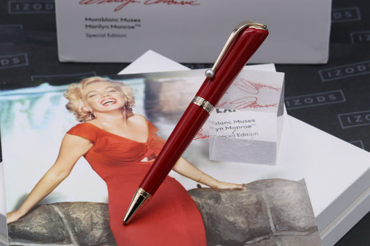Montblanc Muses Marilyn Monroe Red Special Edition Ballpoint Pen