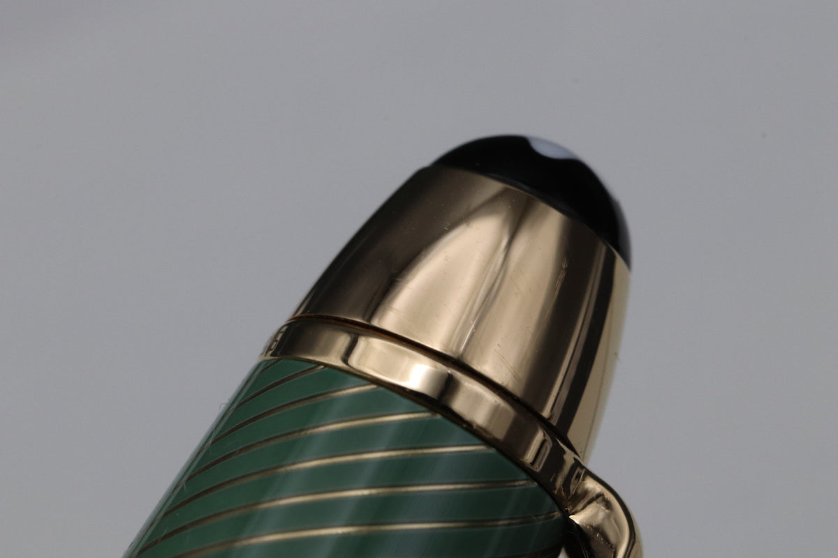 Montblanc LeGrand Celadon Degrade Solitaire Rollerball Pen