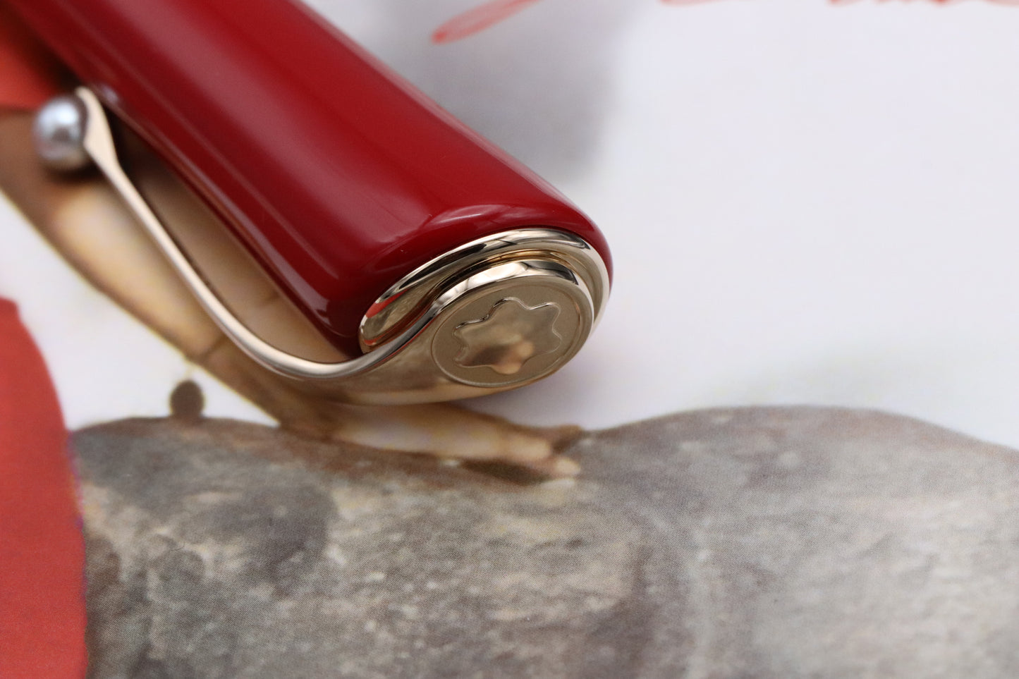 Montblanc Muses Marilyn Monroe Red Special Edition Ballpoint Pen