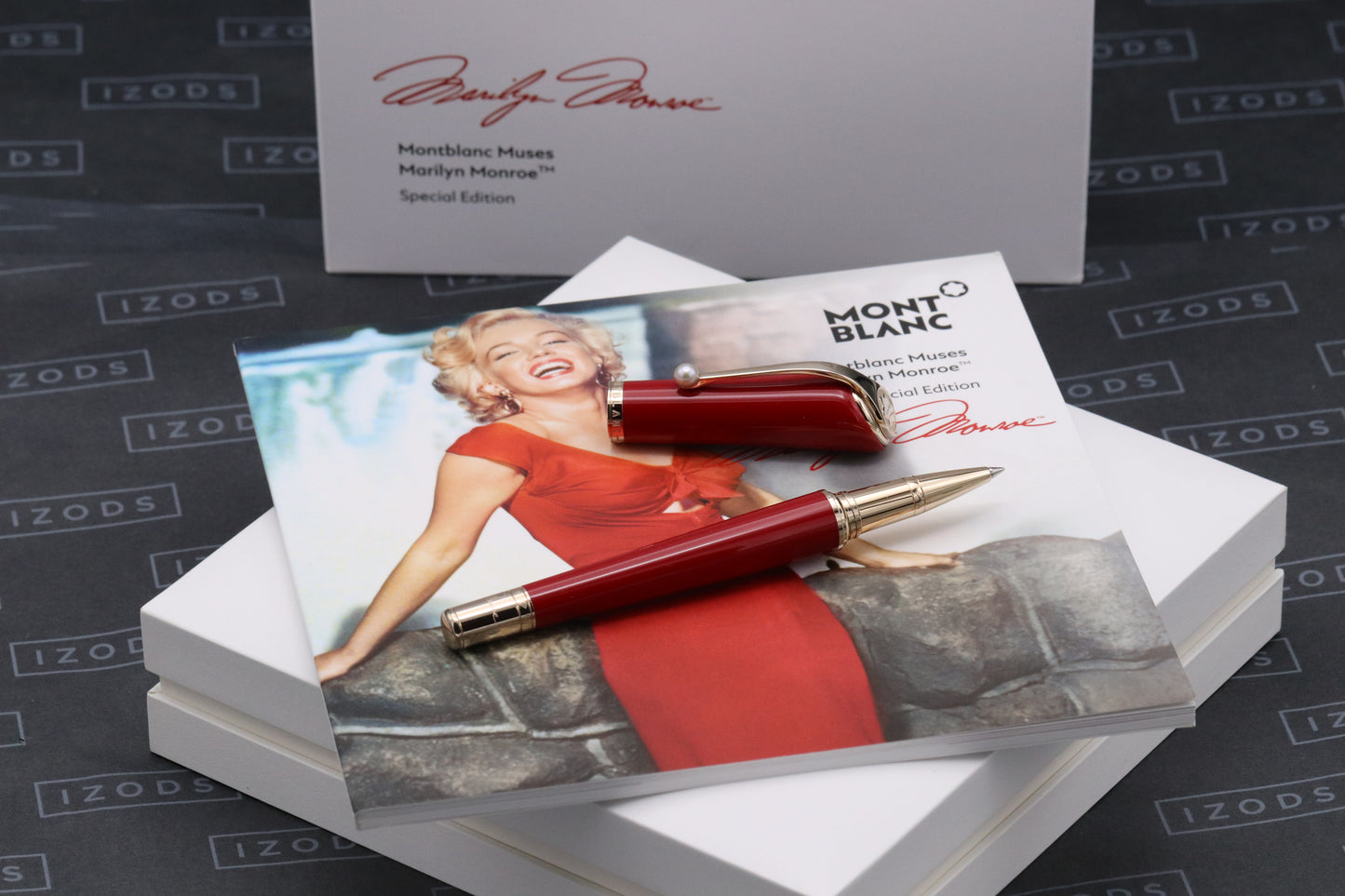 Montblanc Muses Marilyn Monroe Red Special Edition Rollerball Pen