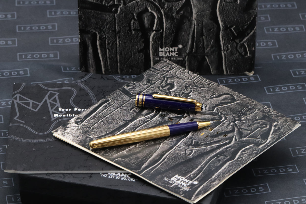 Montblanc 163 Classique Ramses II Vermeil Rollerball / Fineliner Pen
