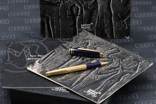 Montblanc 163 Classique Ramses II Vermeil Rollerball / Fineliner Pen