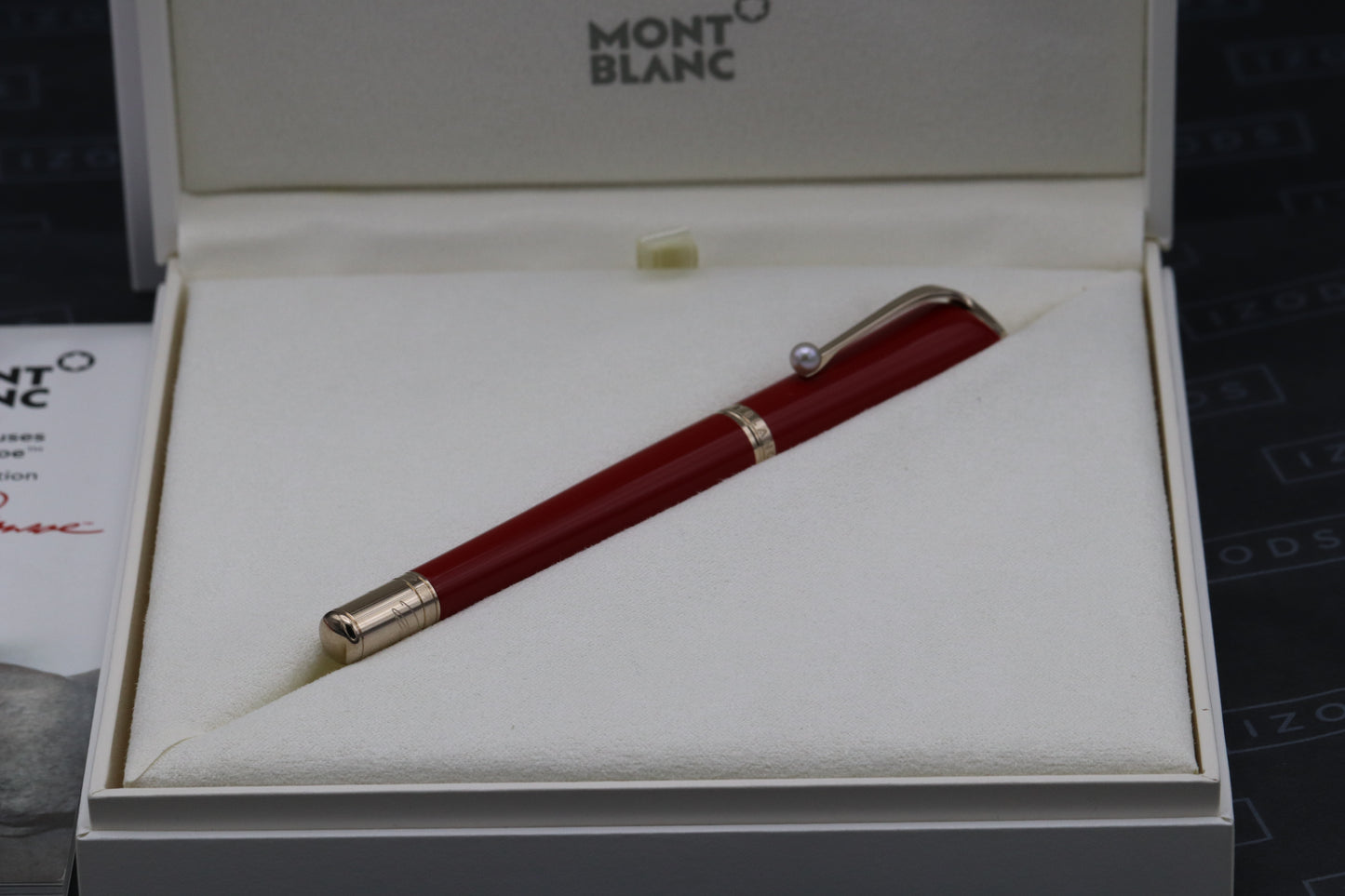 Montblanc Muses Marilyn Monroe Red Special Edition Rollerball Pen