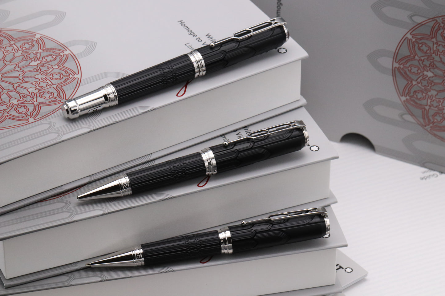 Montblanc Writers Edition Victor Hugo FP, BP, MP Set