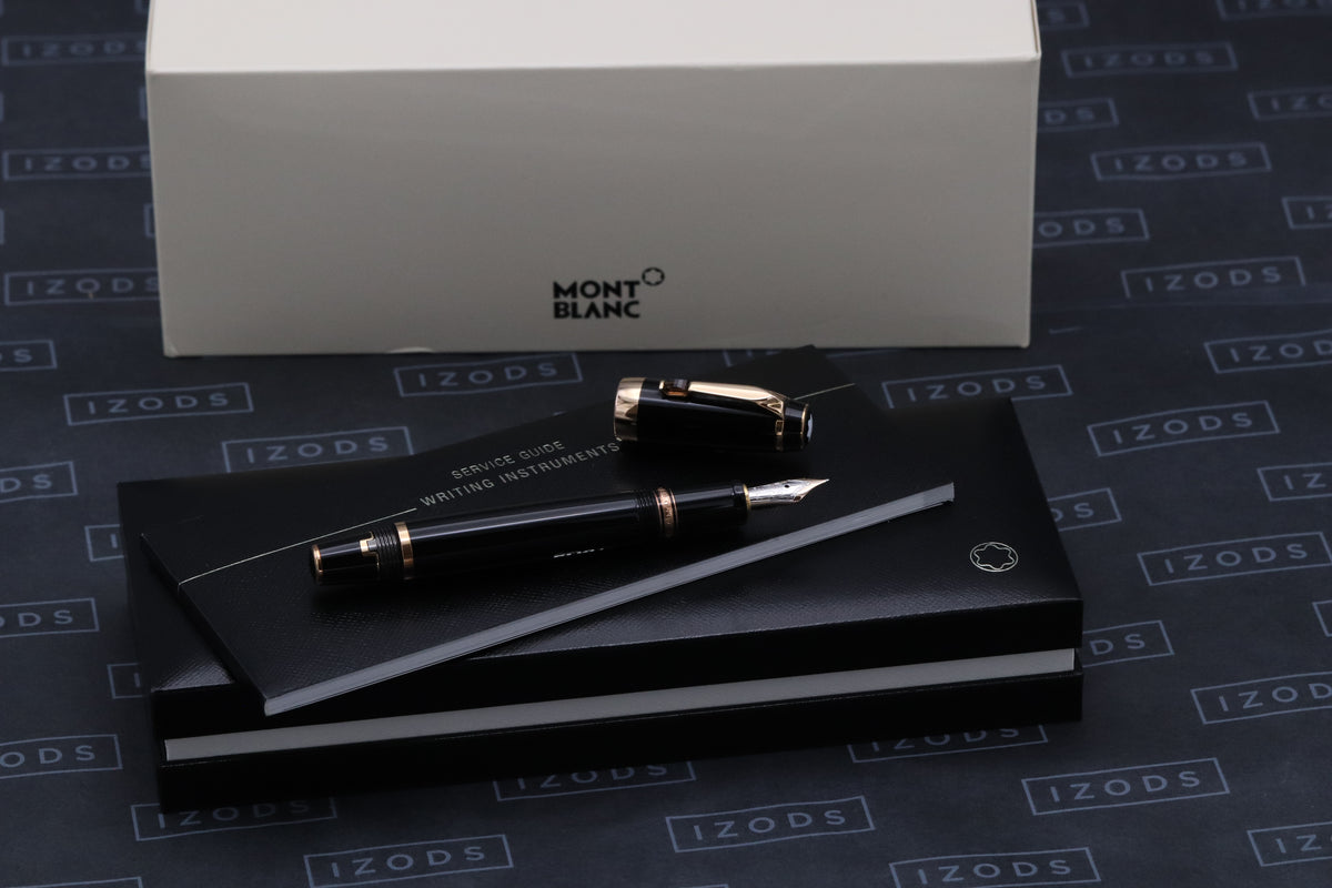 Montblanc Boheme Marron Red Gold Fountain Pen - EF Nib