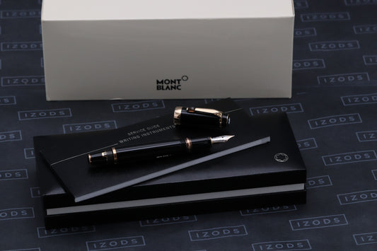 Montblanc Boheme Marron Red Gold Fountain Pen - EF Nib