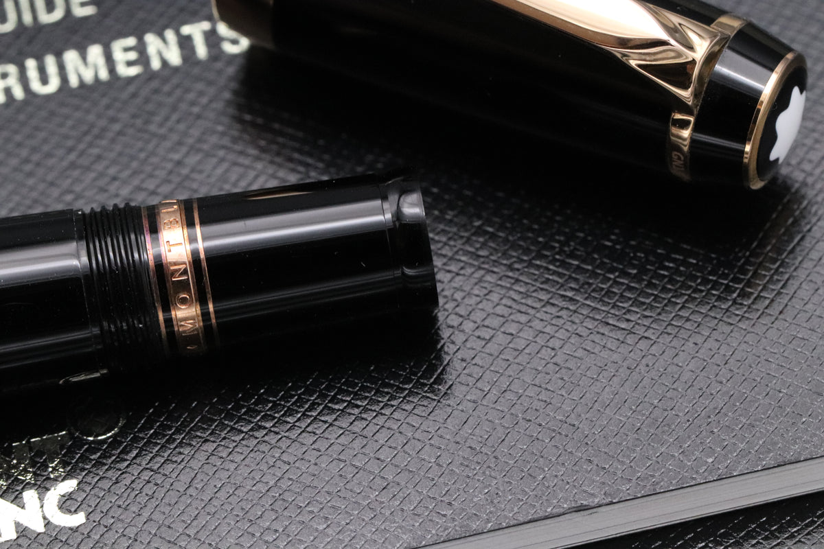 Montblanc Boheme Marron Red Gold Fountain Pen - EF Nib