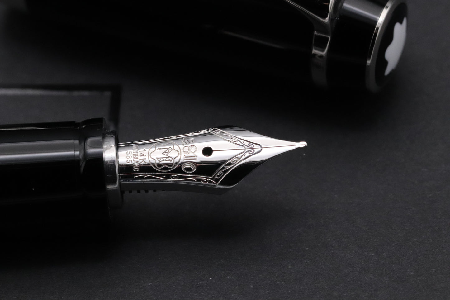 Montblanc Boheme Noir Fountain Pen - Extra Fine Nib