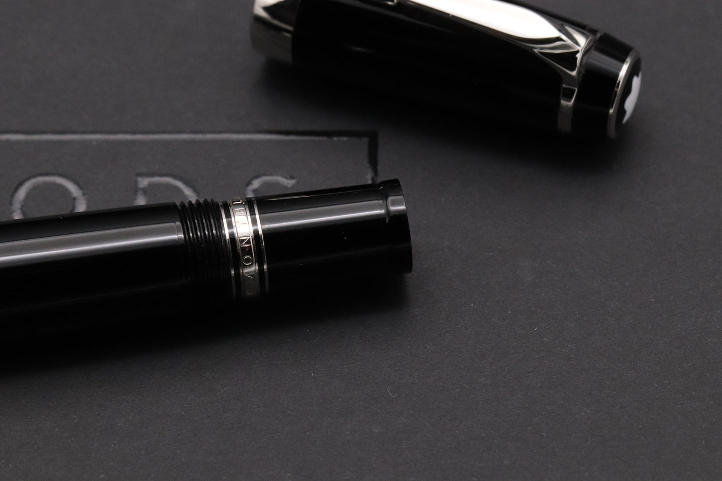 Montblanc Boheme Noir Fountain Pen - Extra Fine Nib