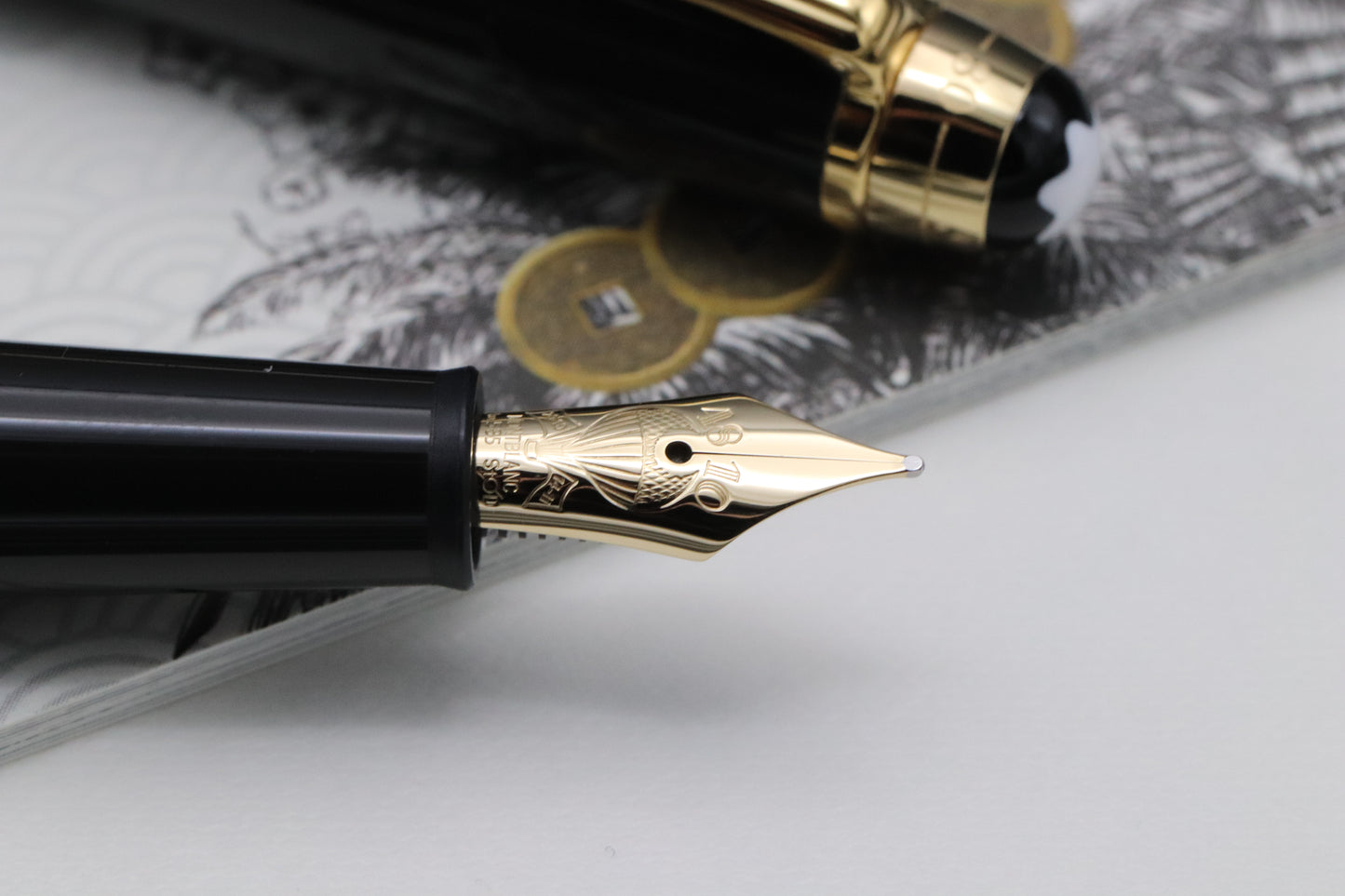 Montblanc Meisterstuck Classique Around The World in 80 Days Fountain Pen