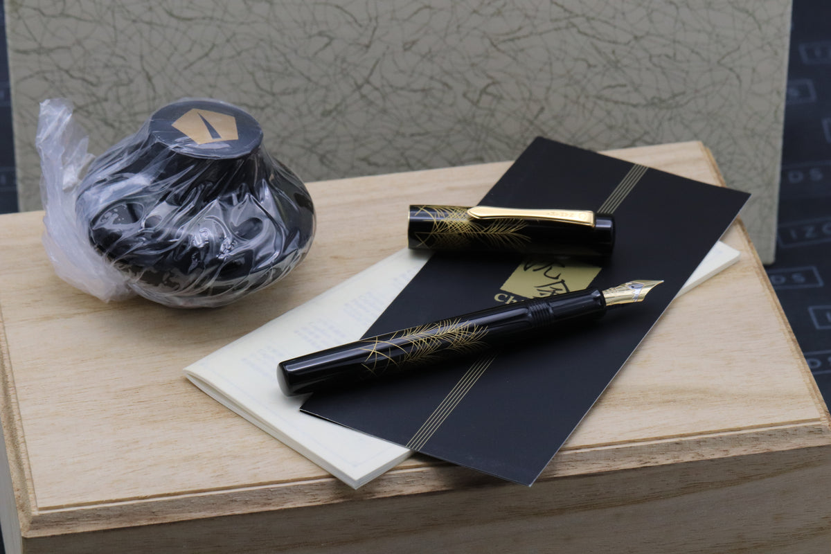 Namiki Chinkin Silver Grass (Susuki) Fountain Pen