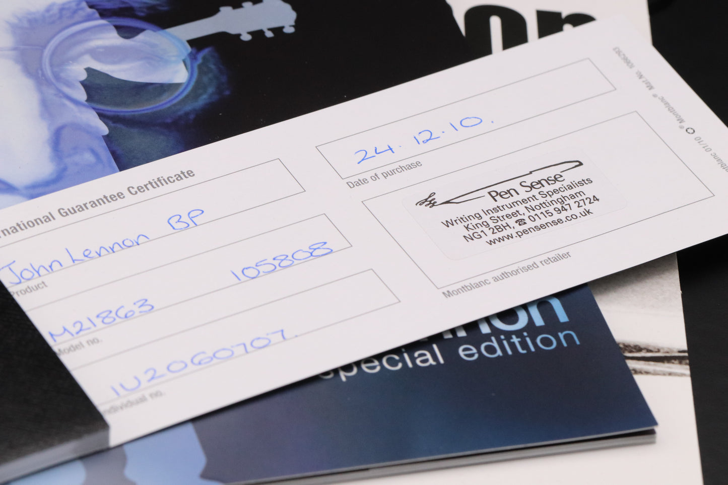 Montblanc Donation Series John Lennon Special Edition Ballpoint Pen