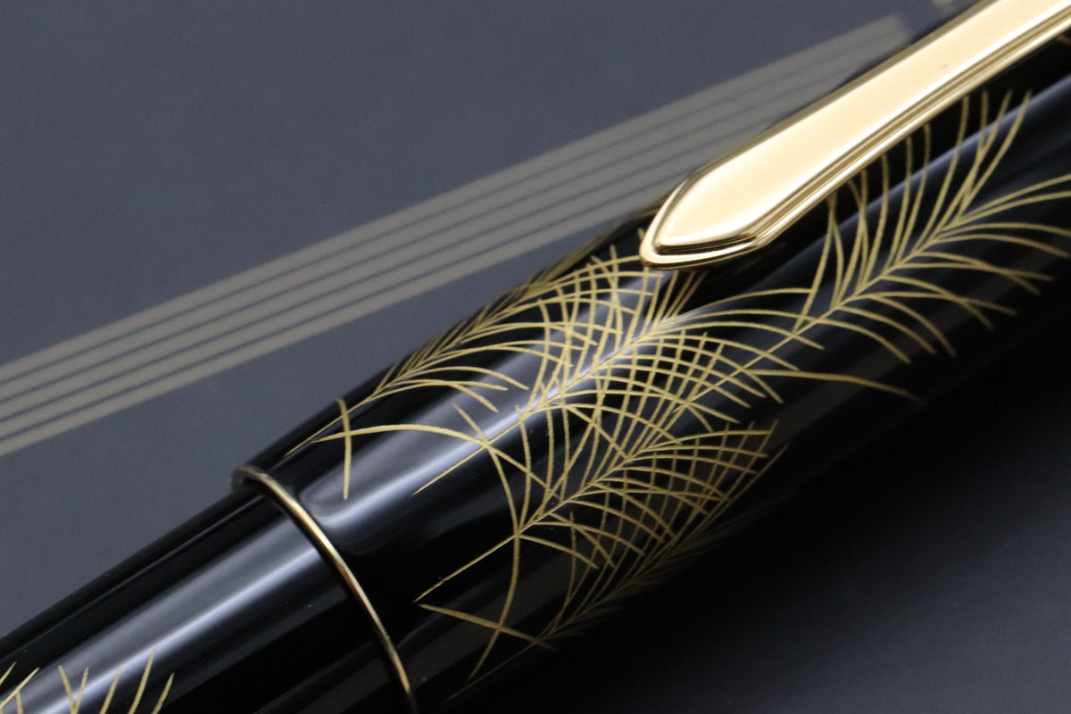 Namiki Chinkin Silver Grass (Susuki) Fountain Pen