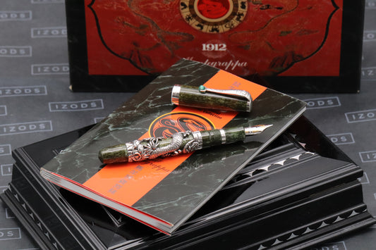 Montegrappa Oriental Zodiac 2001 Snake Silver Limited Edition Fountain Pen