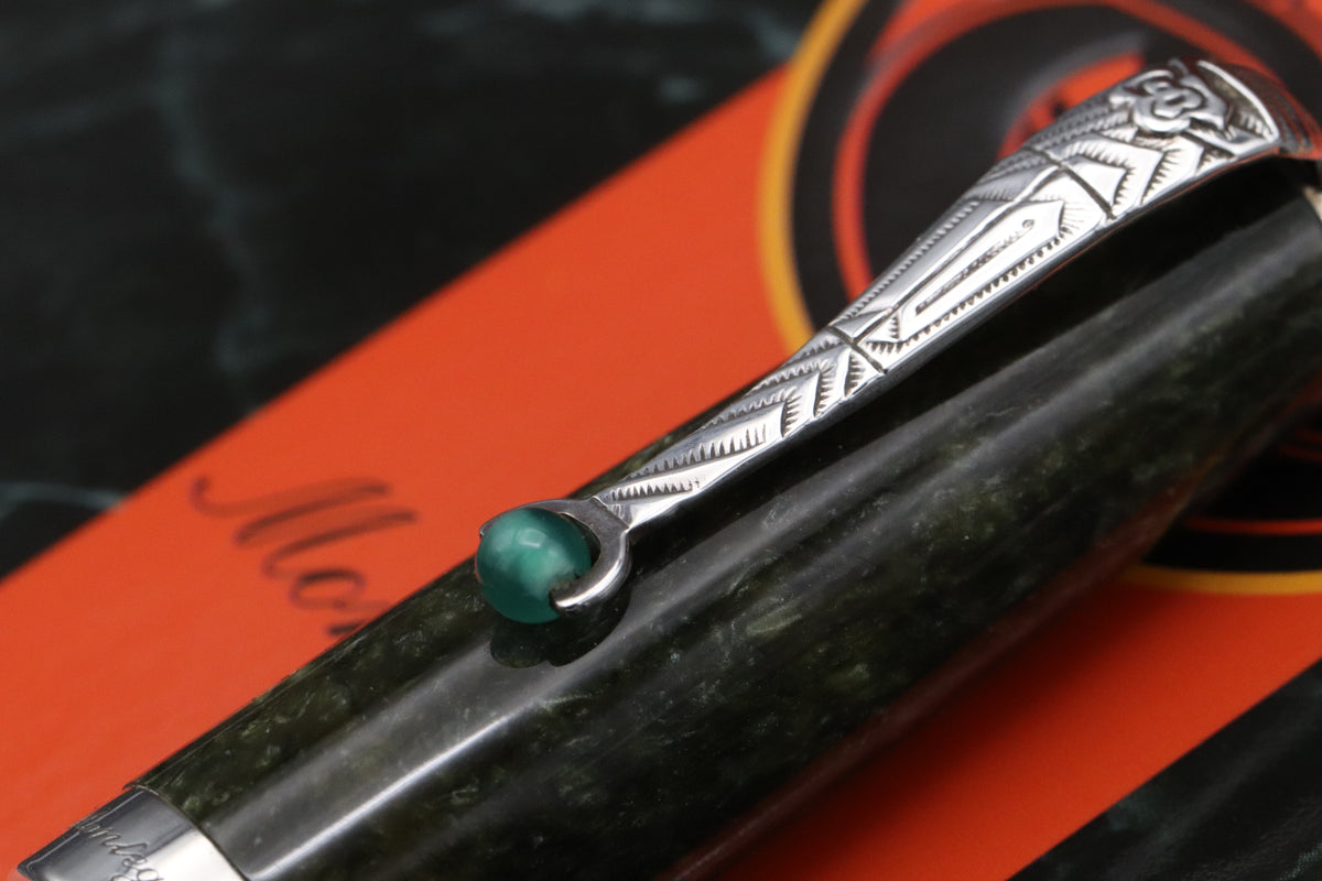 Montegrappa Oriental Zodiac 2001 Snake Silver Limited Edition Fountain Pen