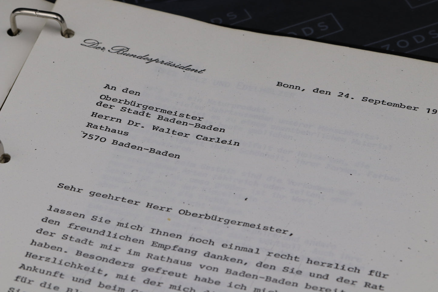 Parker WoodPen Briar Wood Fountain Pen with Special Information Folder