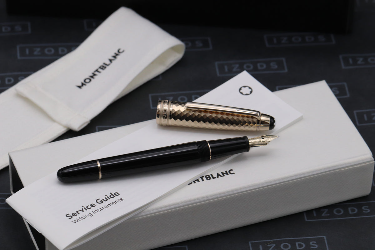 Montblanc Meisterstuck Classique Geometric Dimension Doue Fountain Pen