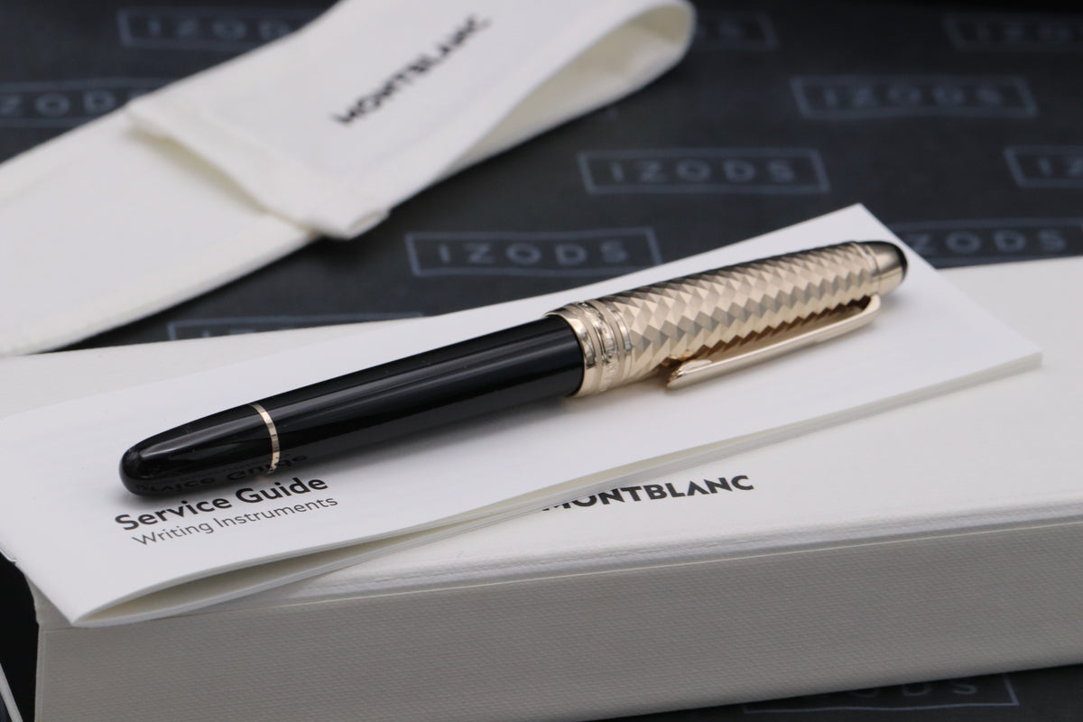 Montblanc Meisterstuck Classique Geometric Dimension Doue Fountain Pen
