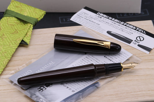 Platinum Izumo Tagayasan Wood Fountain Pen - INKED ONCE