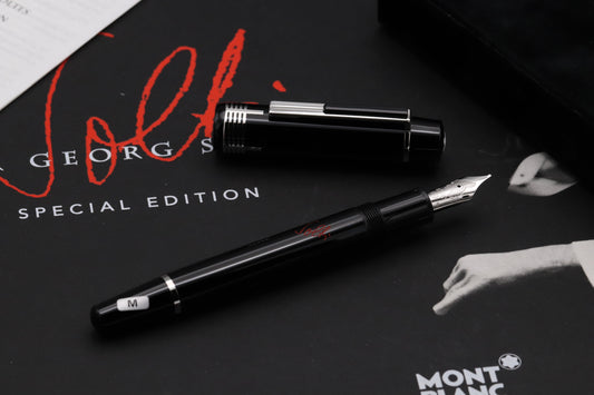 Montblanc Donation Series Georg Solti Special Edition Fountain Pen - NEVER INKED