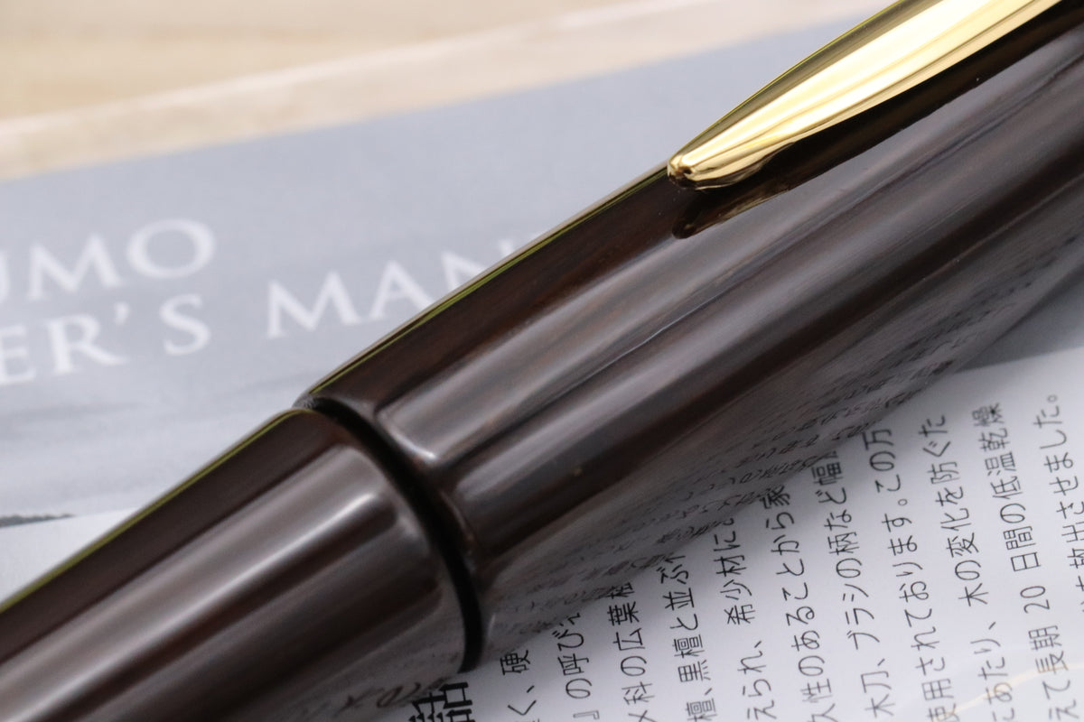 Platinum Izumo Tagayasan Wood Fountain Pen - INKED ONCE