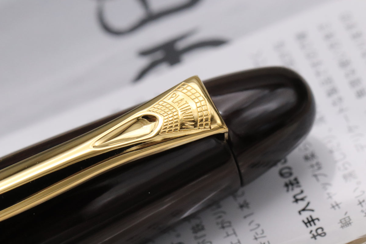 Platinum Izumo Tagayasan Wood Fountain Pen - INKED ONCE
