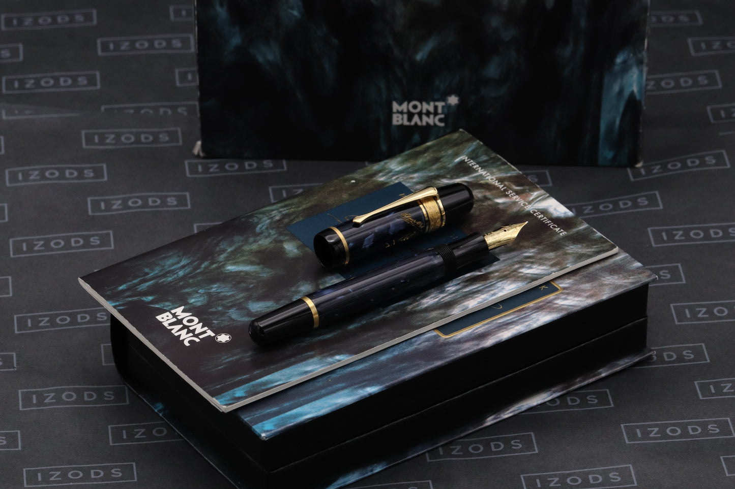 Montblanc Writers Edition Edgar Allan Poe Fountain Pen - NEVER INKED - Fine Nib