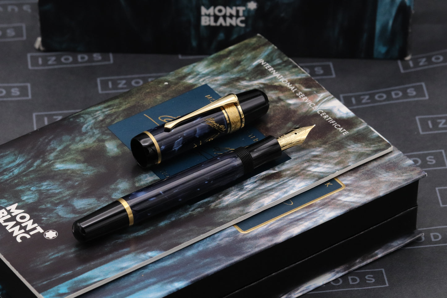 Montblanc Writers Edition Edgar Allan Poe Fountain Pen - NEVER INKED - Fine Nib