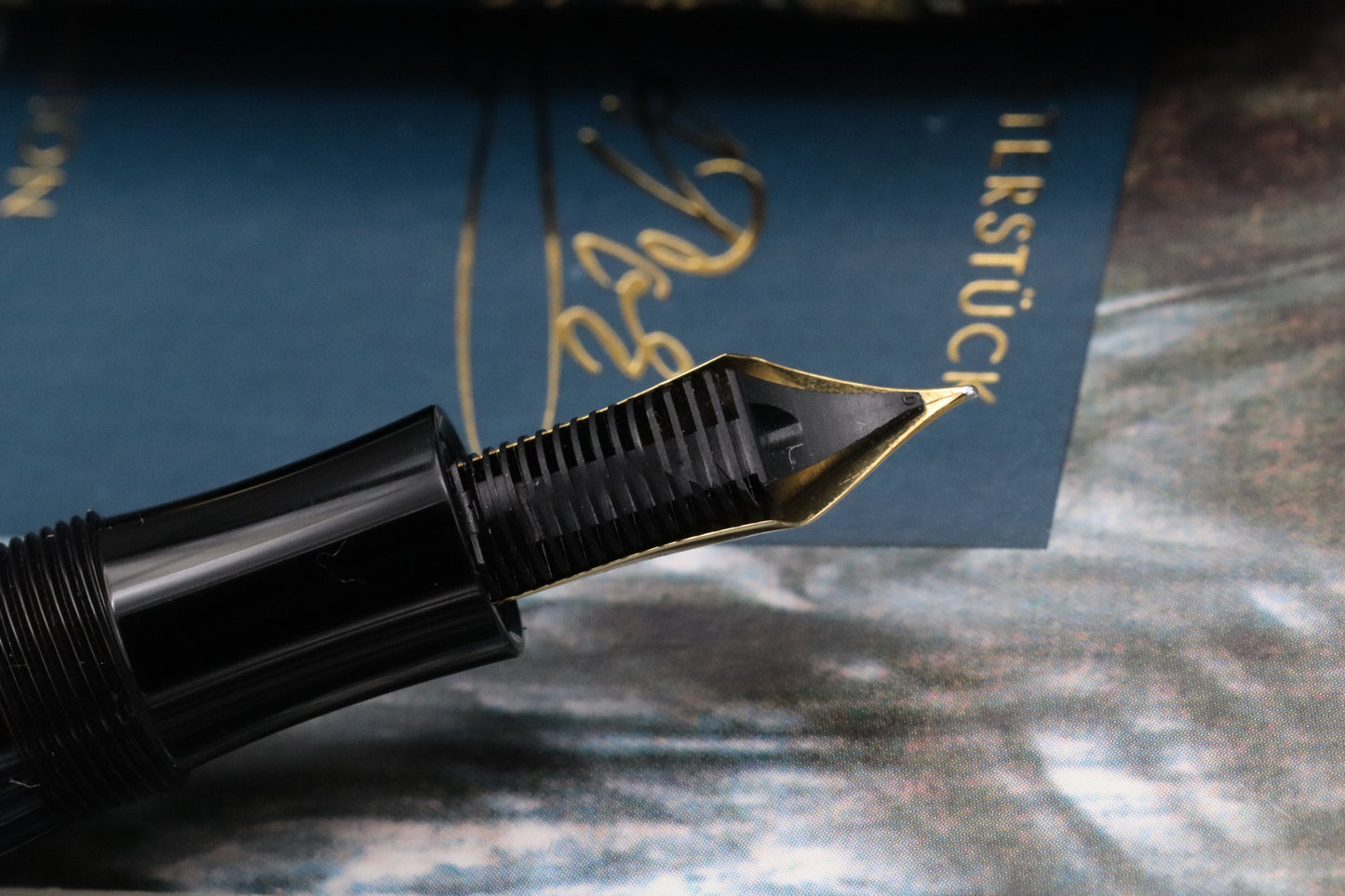Montblanc Writers Edition Edgar Allan Poe Fountain Pen - NEVER INKED - Fine Nib