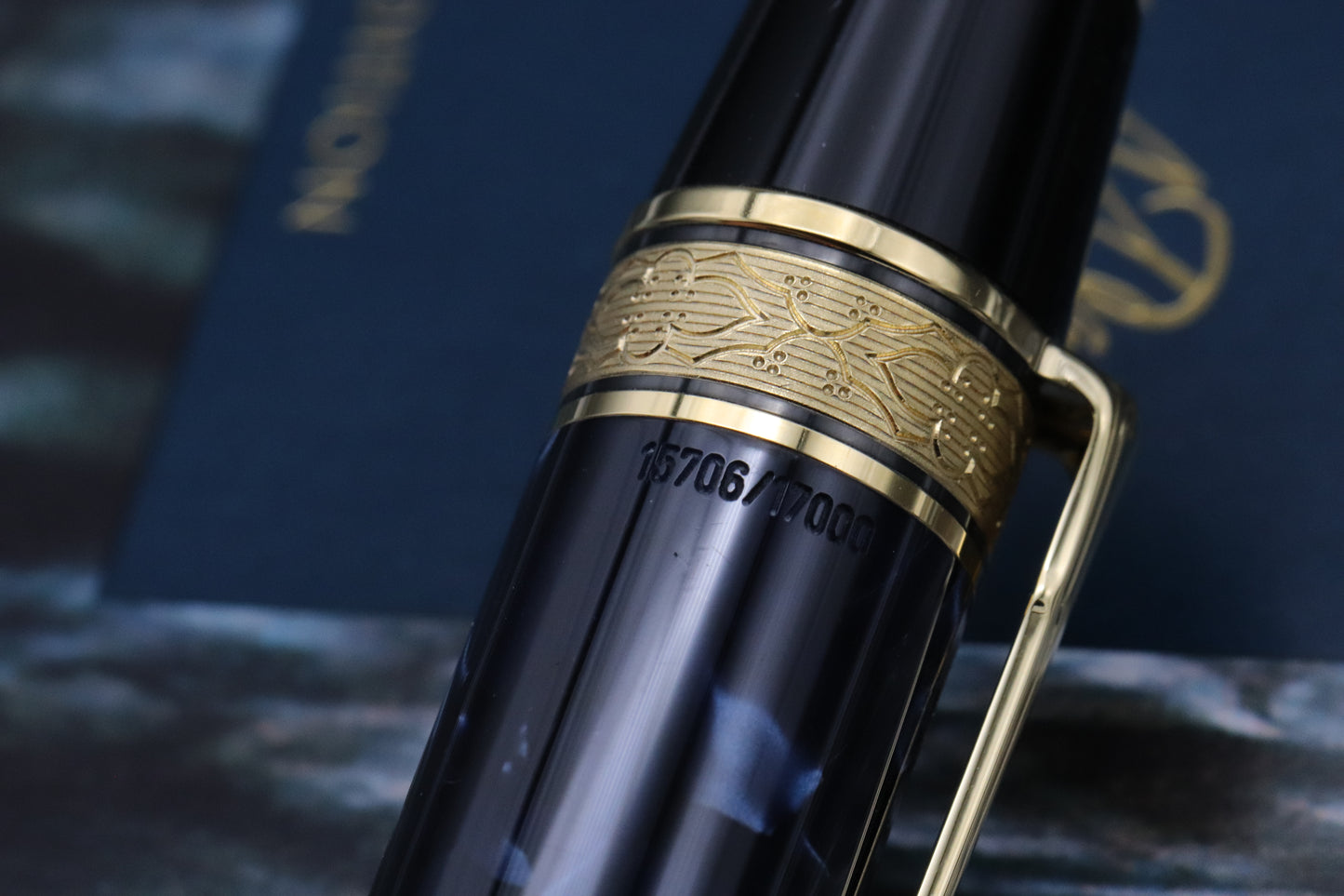 Montblanc Writers Edition Edgar Allan Poe Fountain Pen - NEVER INKED - Fine Nib
