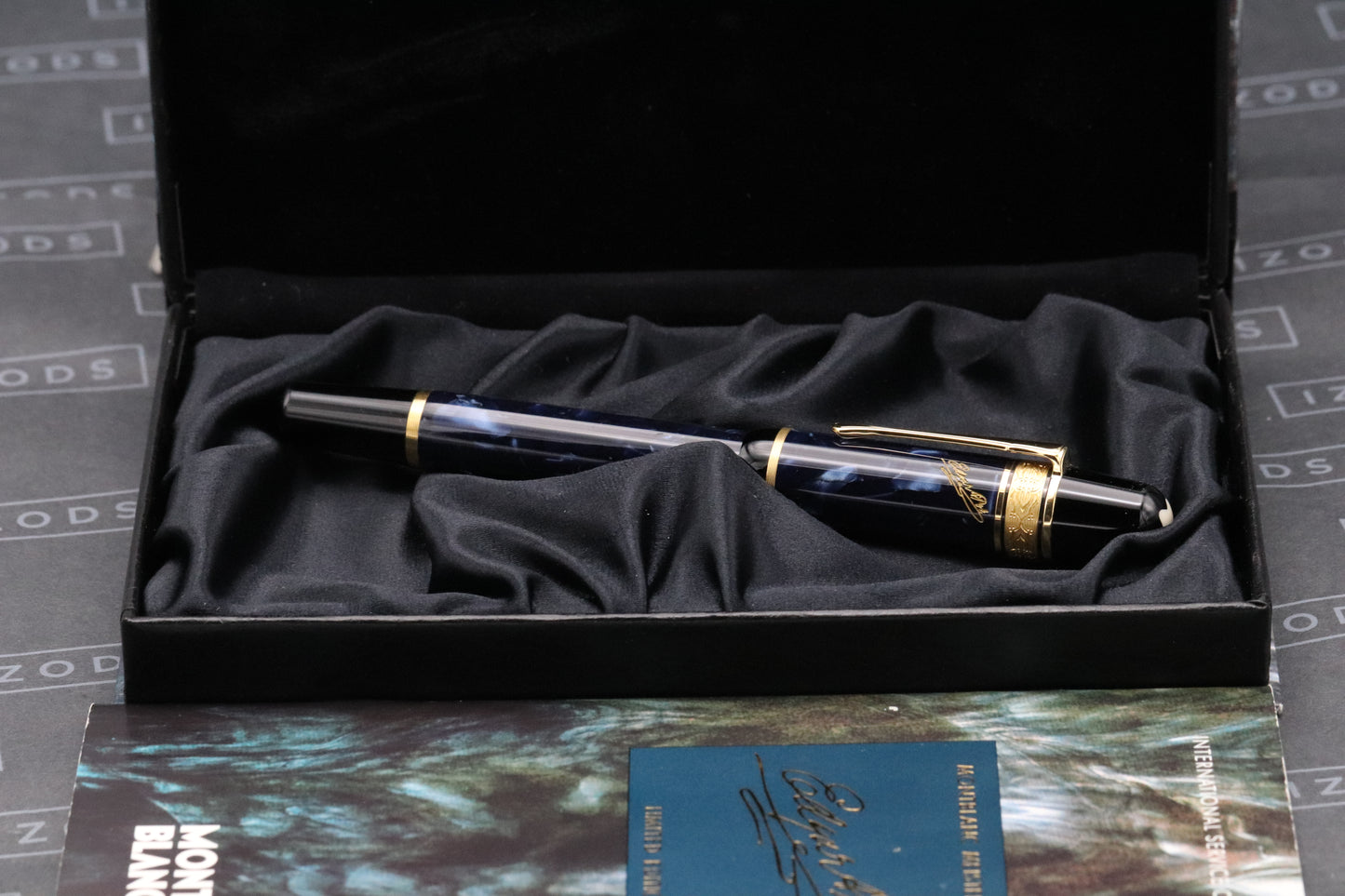 Montblanc Writers Edition Edgar Allan Poe Fountain Pen - NEVER INKED - Fine Nib