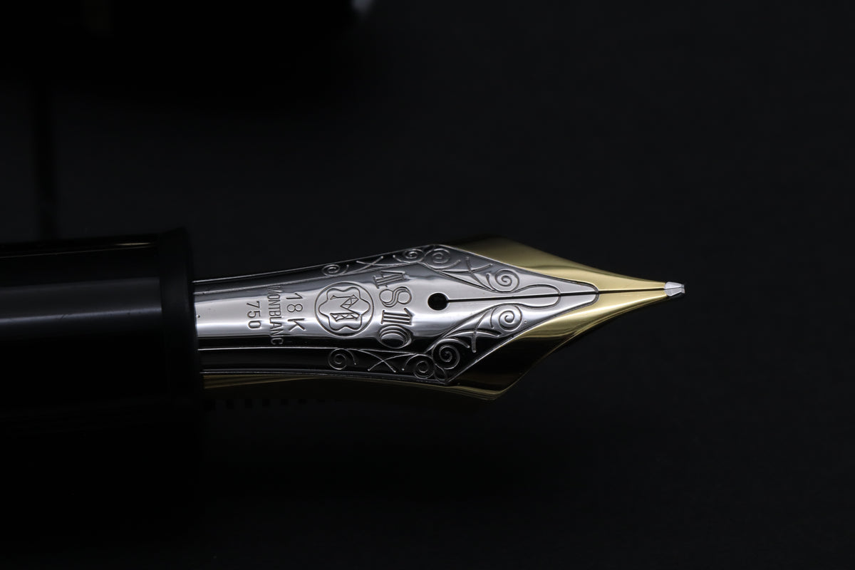 Montblanc Meisterstuck 149 Gold-Coated Fountain Pen - 1990 - Broad Nib