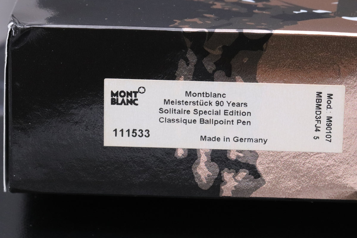 Montblanc Meisterstuck 164 Classique 90 Years Solitaire Ballpoint Pen