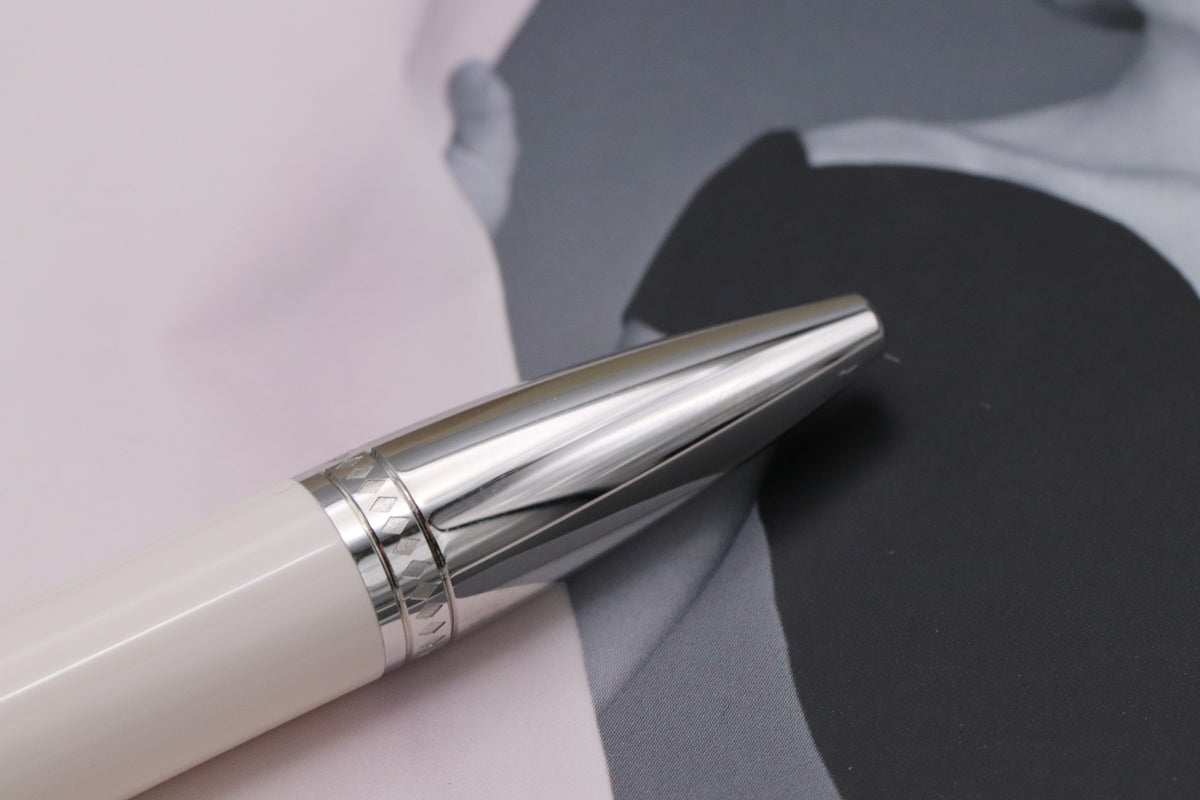 Montblanc Princesse Grace de Monaco Ivory-Resin Ballpoint Pen - UNUSED