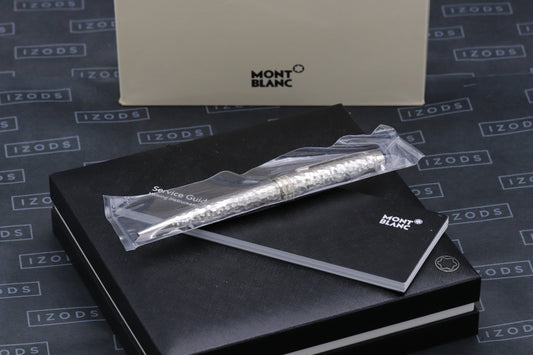 Montblanc Meisterstuck Midsize Martele Silver Ballpoint Pen - FACTORY SEALED